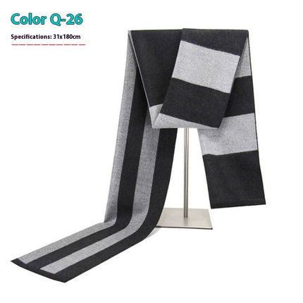 New Men's Winter Warm Cashmere-like Business Scarve