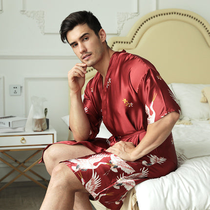 Silk Nightgown Groom Best for Man