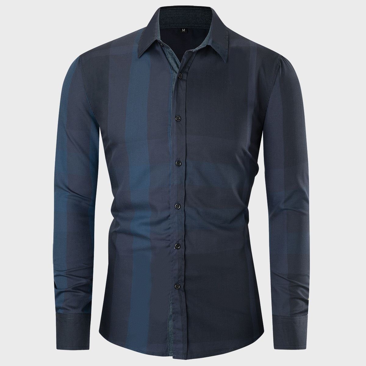 Men's Cotton Long-sleeved Shirt