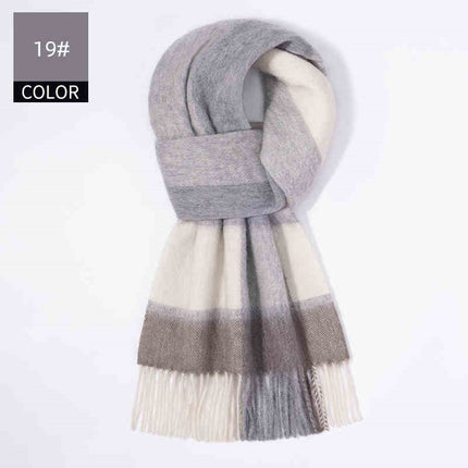 Winter New Men's Cashmere Scarve