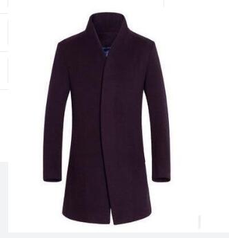 Men's long Slim coat