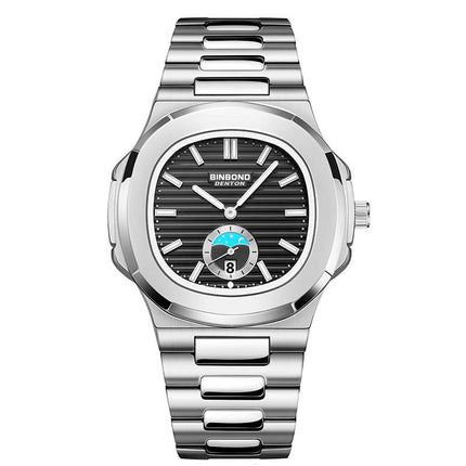 Men Steel Belt Quartz Watch