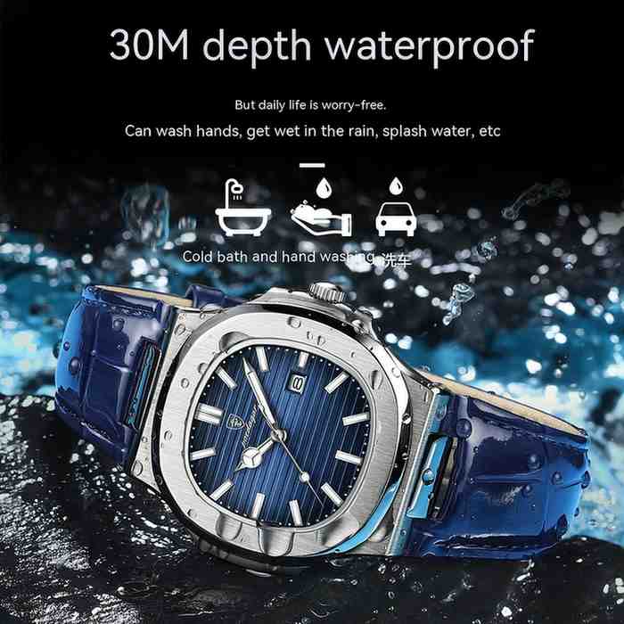 Men's Waterproof Luminous Quartz Watch