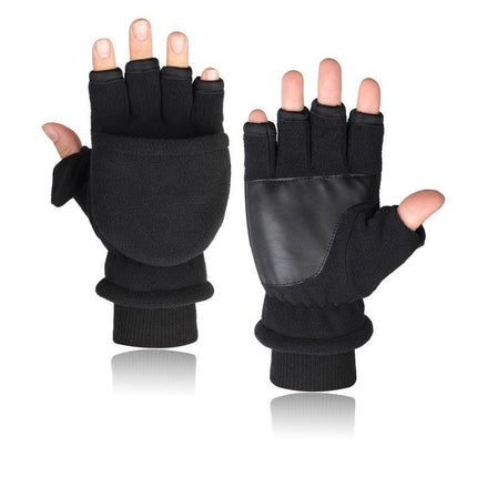 Flip Touch Screen Half Finger Gloves