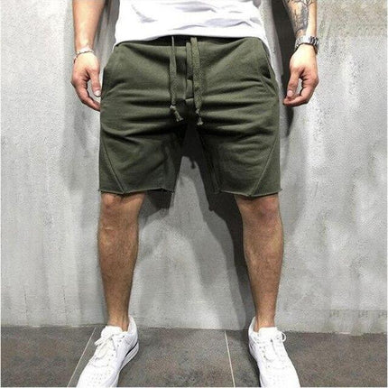 Men's Solid Color Running Shorts