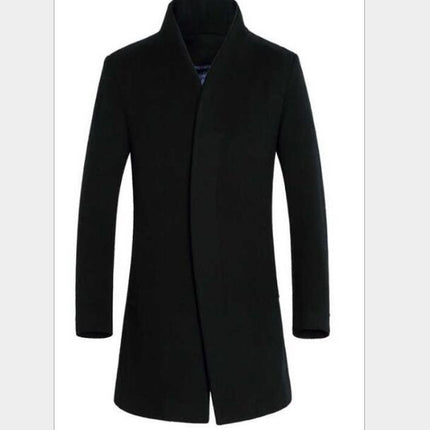 Men's long Slim coat