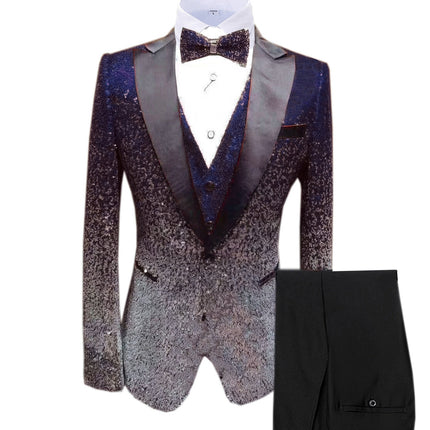 Three-piece Stage Suit For Men