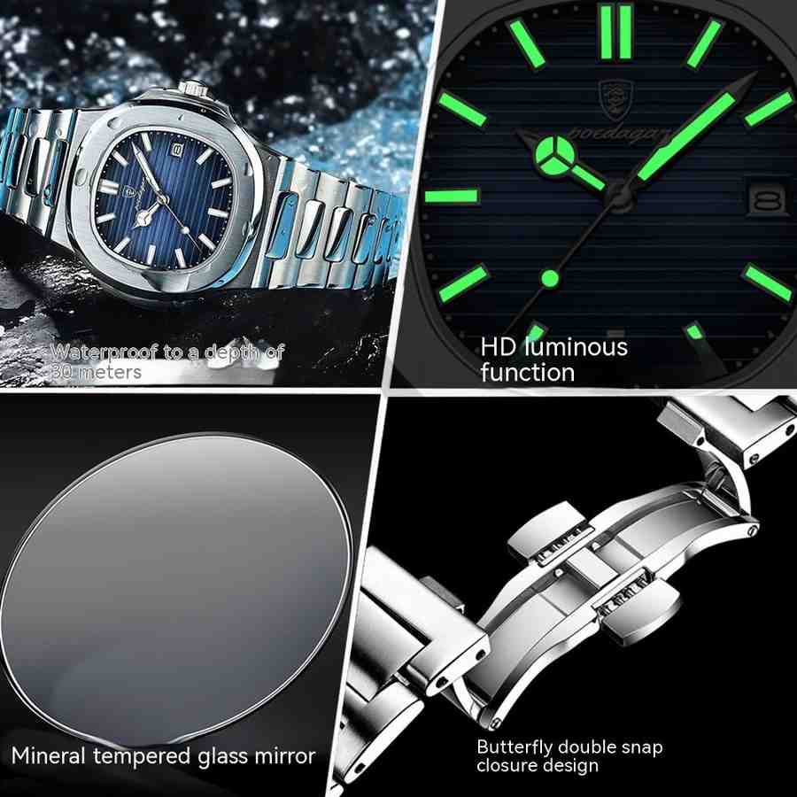 New Waterproof Men's Quartz Watch