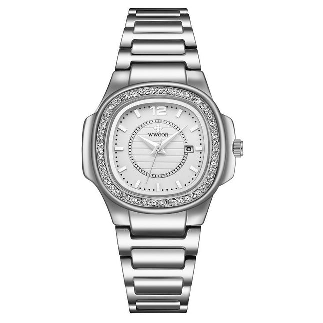 Diamond Quartz Watch