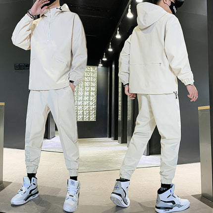 Men's Hooded Pullover Pajama Set