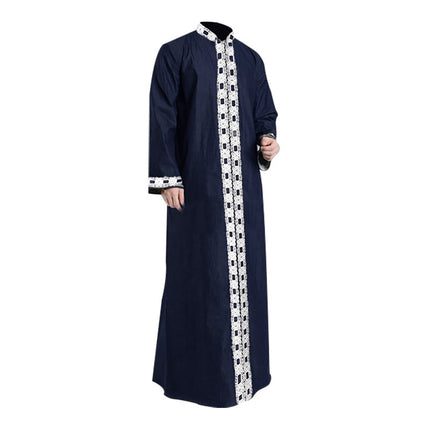 Long-sleeved Solid Color Casual Wear Robe