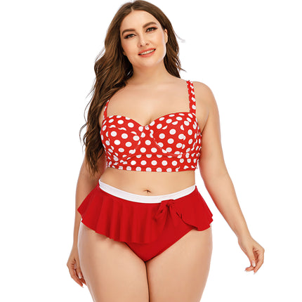 Large Plus Size Swimwear Female