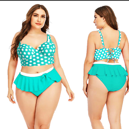 Large Plus Size Swimwear Female