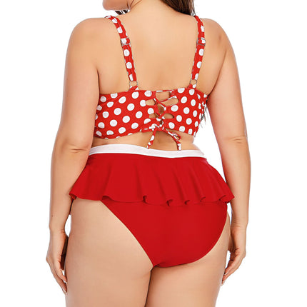 Large Plus Size Swimwear Female