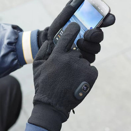 Thick Windproof Electric Heating Gloves