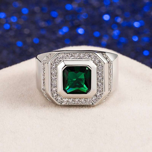 Diamond Emerald Ring