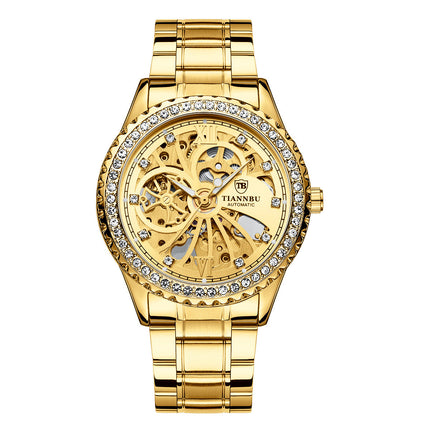 Diamond Automatic Mechanical Watch