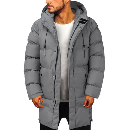 Casual Warm Hooded Long Snow Wear Down Jacket