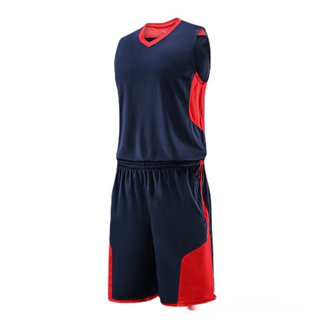 Basketball Wear Suit Training Competition Team Uniform Team Vest Printed Breathable Sports Workout Clothes