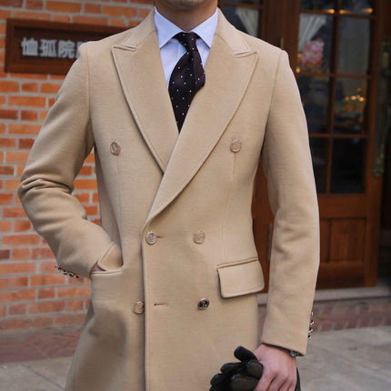 Wool Slim Man Trench