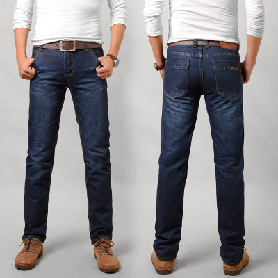 Spring and winter men's jeans