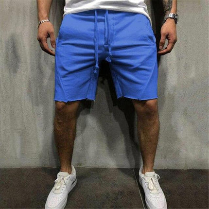 Men's Solid Color Running Shorts