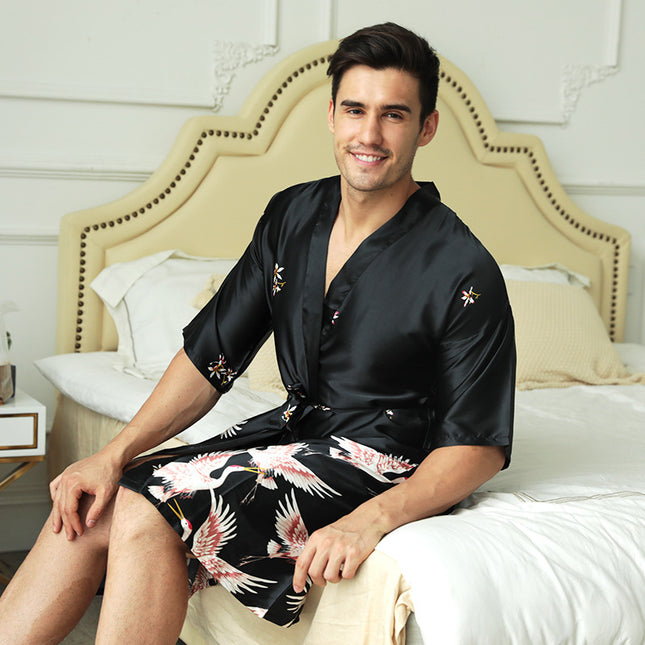 Silk Nightgown Groom Best for Man