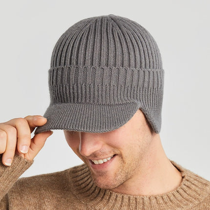 Warm Ear Protection Knitted Hat