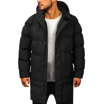 Casual Warm Hooded Long Snow Wear Down Jacket