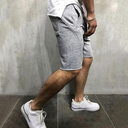 Men's Solid Color Running Shorts