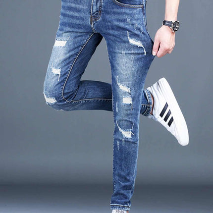 Men's Stretch Casual Slim-fit Jeans