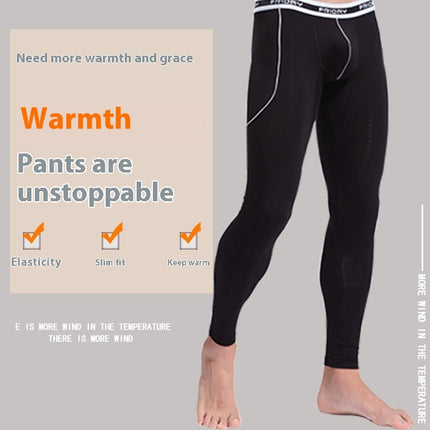 Men's Soft Fabric Slim-fit Stretch Long Johns