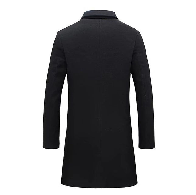 Woolen Men Trench