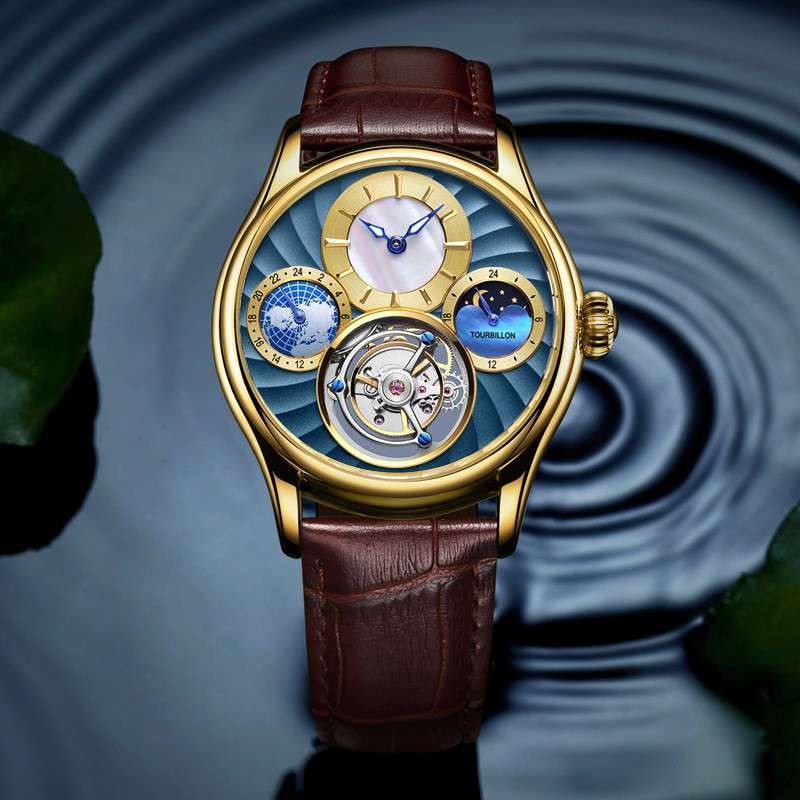 Hollow Automatic Men's Business Mechanical Watch