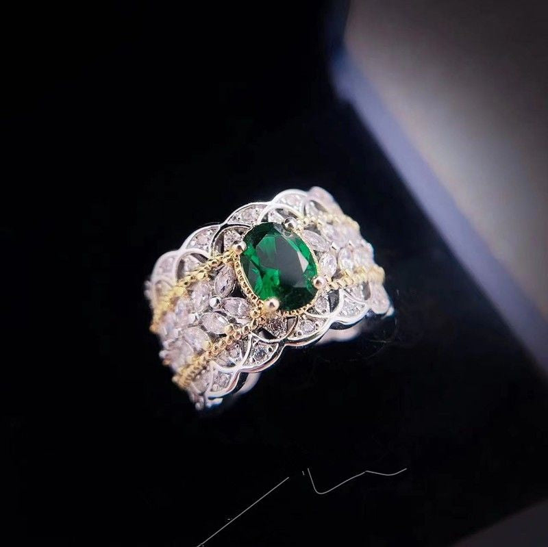 Big Diamond Zircon Ring