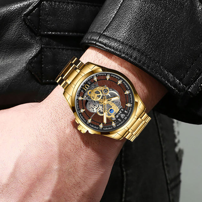 Men's Hollow Quartz Watch