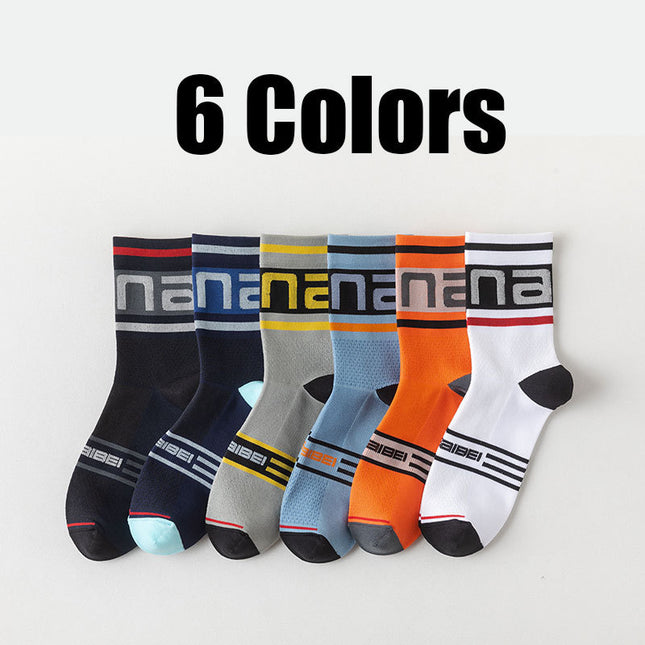 6 Pairs Men Athletic Socks