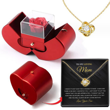 Christmas Gift Necklace Box