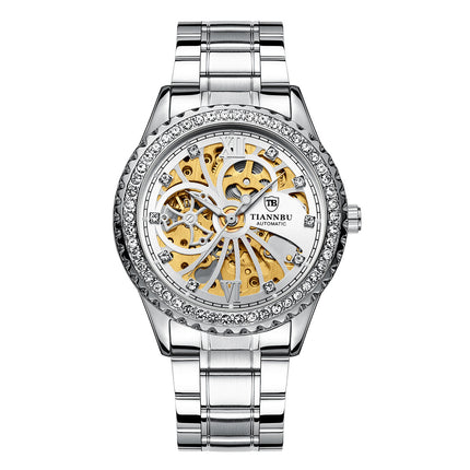 Diamond Automatic Mechanical Watch