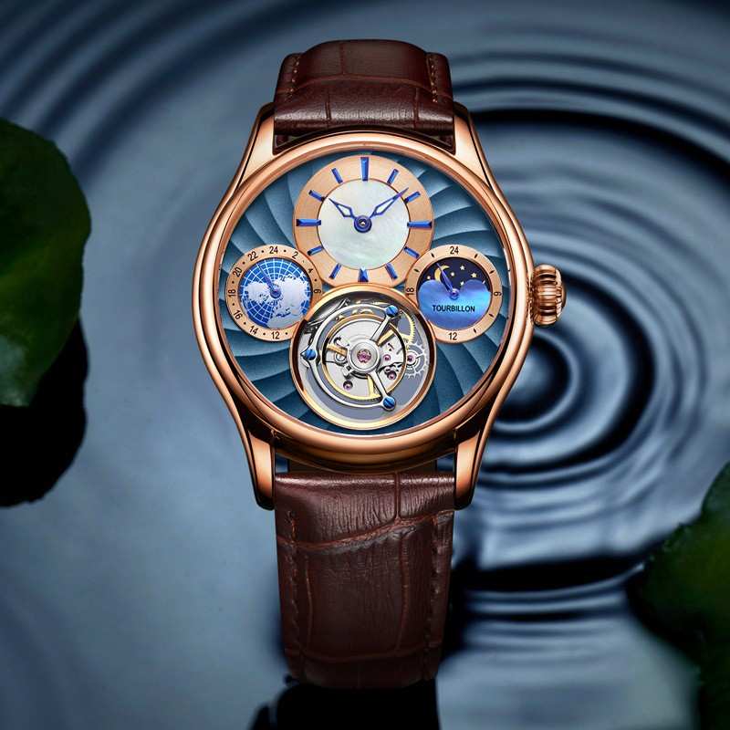 Hollow Automatic Men's Business Mechanical Watch