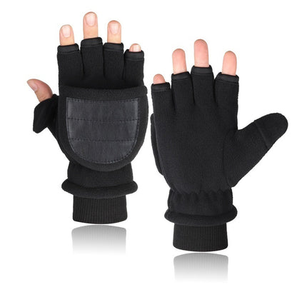 Flip Touch Screen Half Finger Gloves