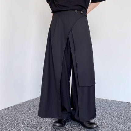 Multi Layered Large Skirt Harem Pant