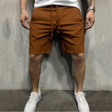 Men's Solid Color Running Shorts