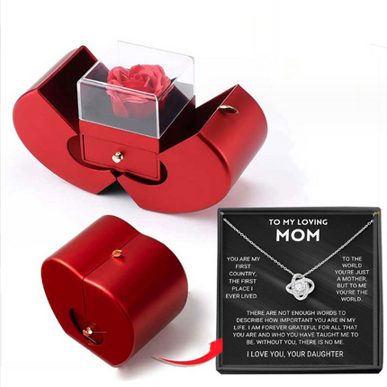 Christmas Gift Necklace Box