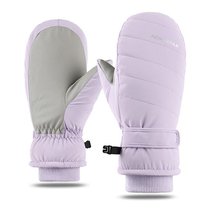 Windproof Thickened Plus Skiing Mittens