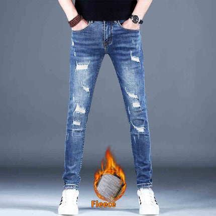 Men's Stretch Casual Slim-fit Jeans