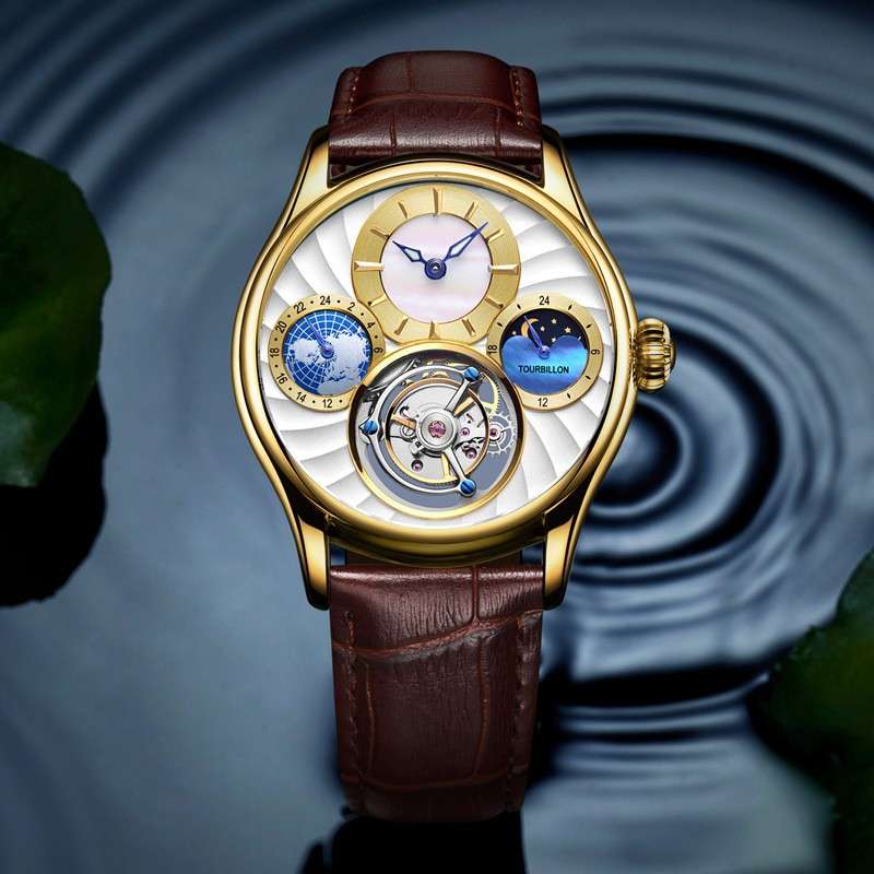 Hollow Automatic Men's Business Mechanical Watch