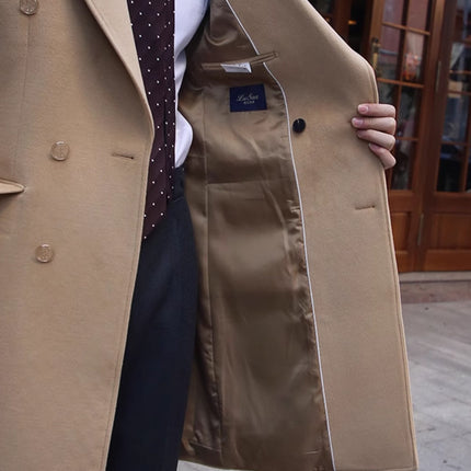 Wool Slim Man Trench