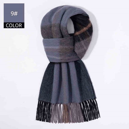 Winter New Men's Cashmere Scarve