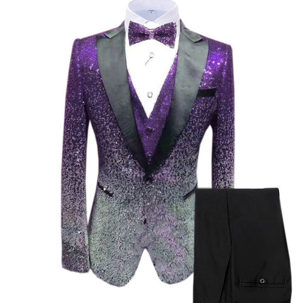 Three-piece Stage Suit For Men